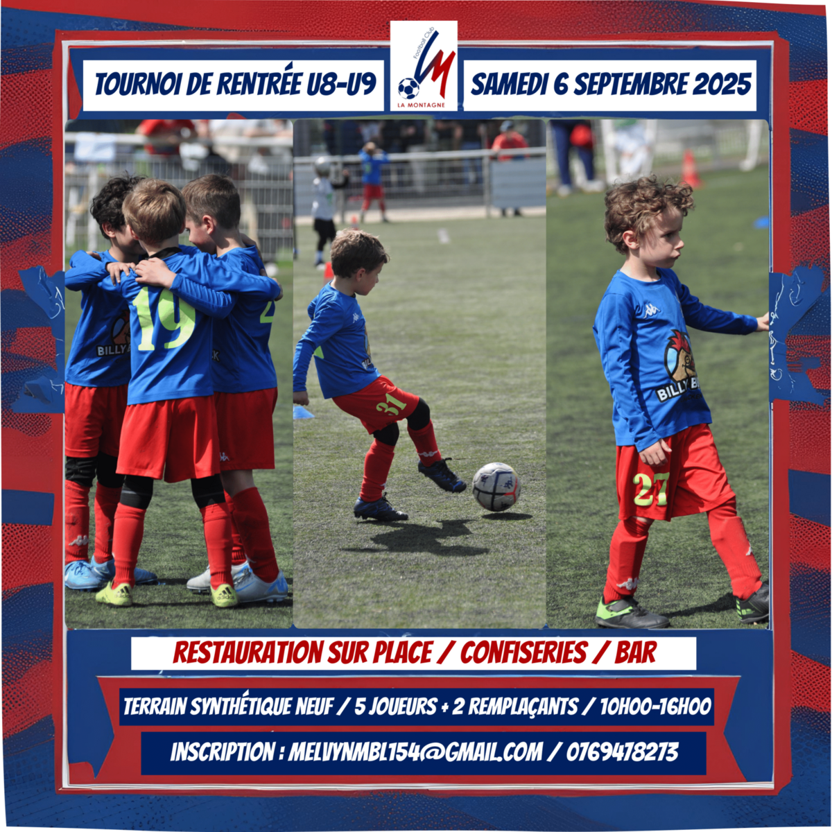 TOURNOI DE RENTRÉE U8-U9