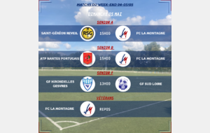 PROGRAMME DU WEEK-END DU 04-05/05