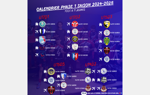 CALENDRIER JEUNES 2024-2025 PHASE 1