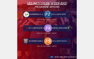 MATCHS DU WEEK-END DU 05-06/10