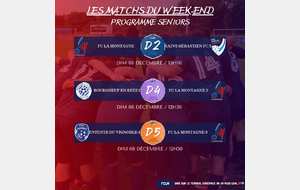 MATCHS DU WEEK-END 07-08/12