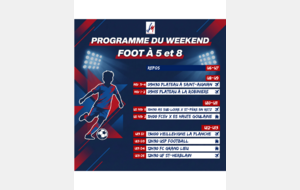 PROGRAMME DU WEEK-END