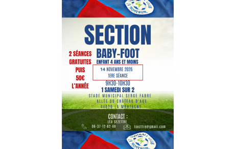 Reprise du Baby-Foot