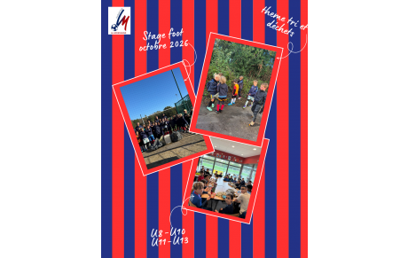 Stage foot U8-U13 octobre 2026